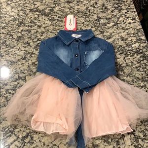 Toddler tutu dress 18-24 mos.